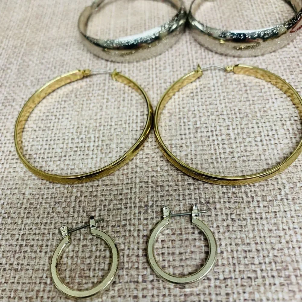 Hoop Earring Bundle‎